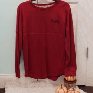 Wine colored PINK pullover
